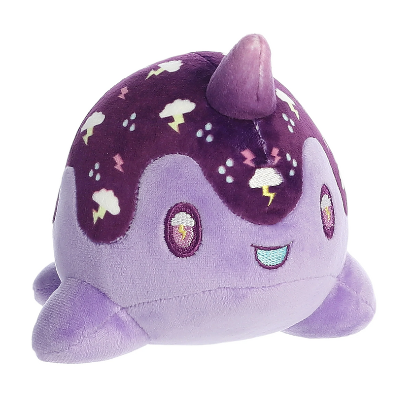 Thunderstorm Nomwhal Plush 7" Tasty Peach