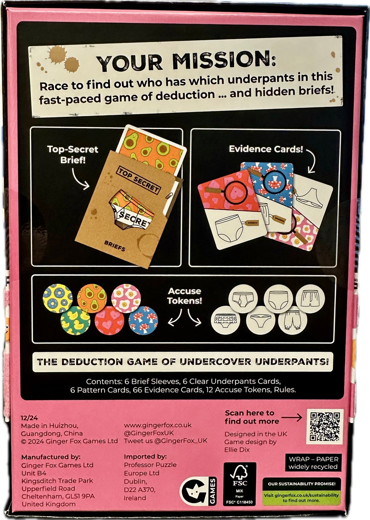 Top Secret Briefs Game