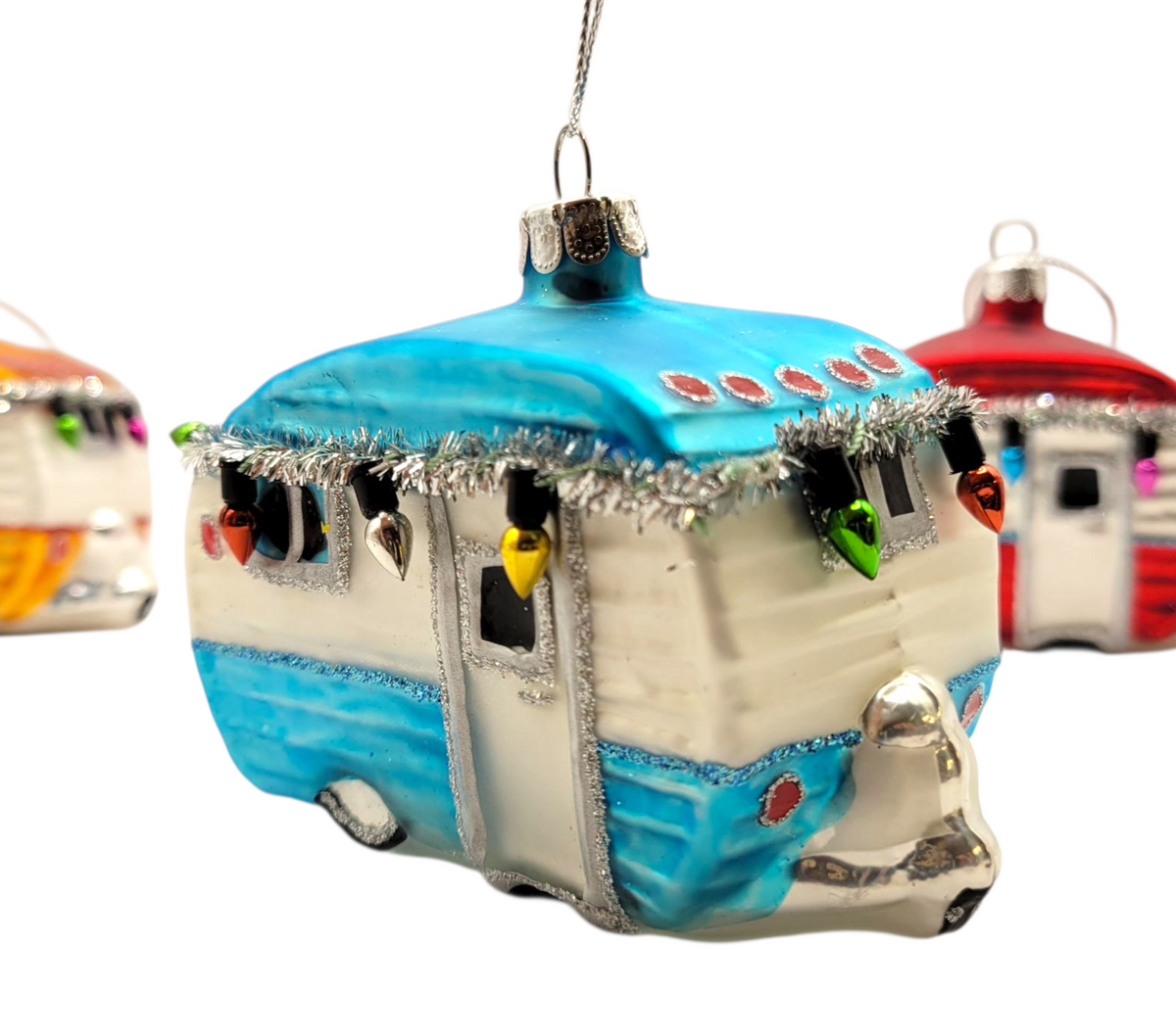 Trailer Ornament BLUE, RED, Or ORANGE