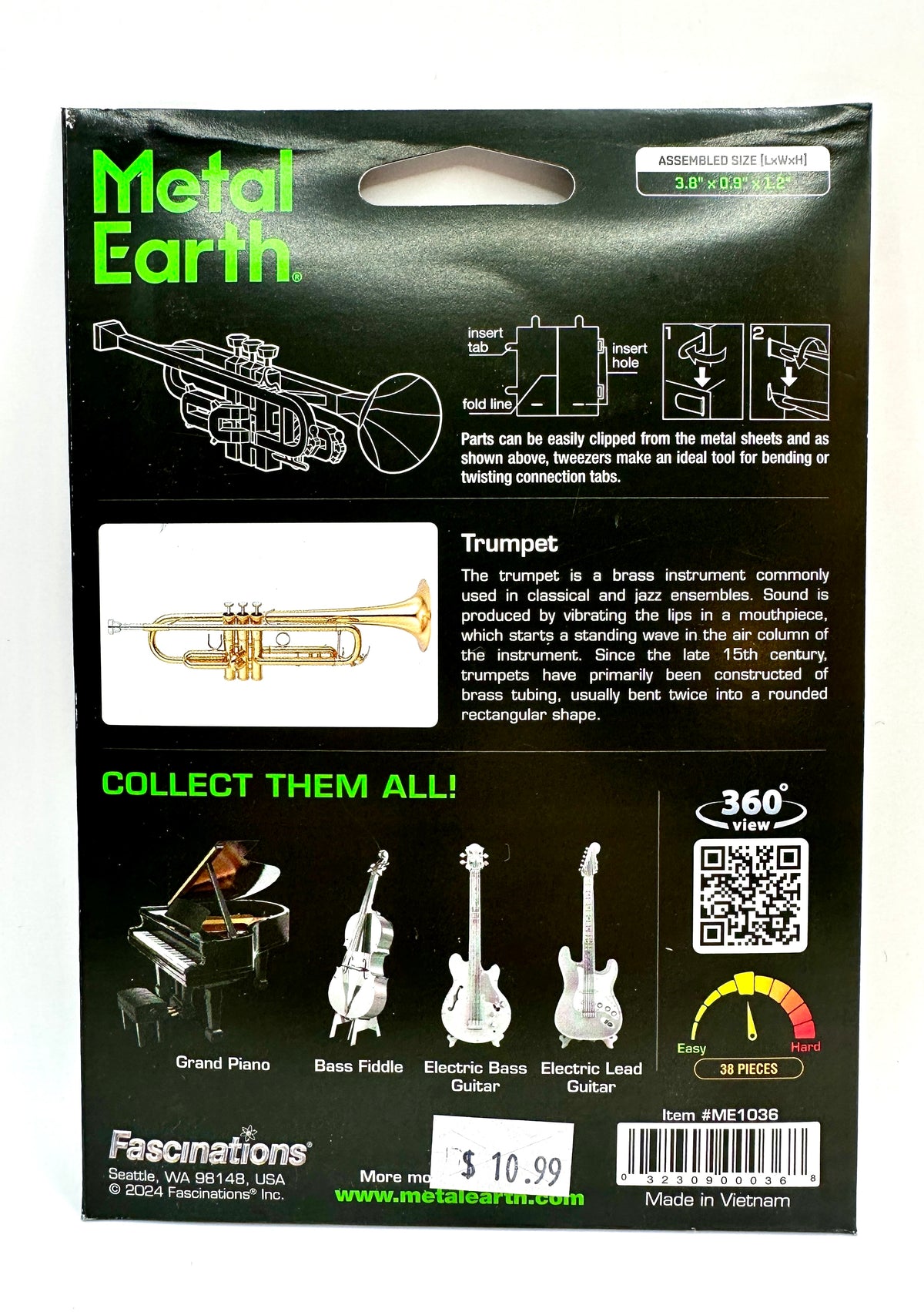 Trumpet Metal Model