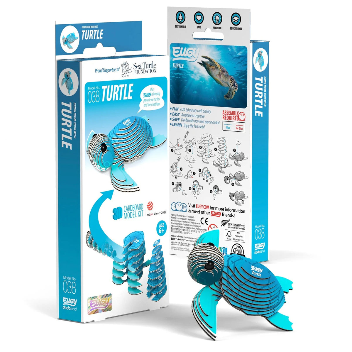 Turtle 3D Puzzle