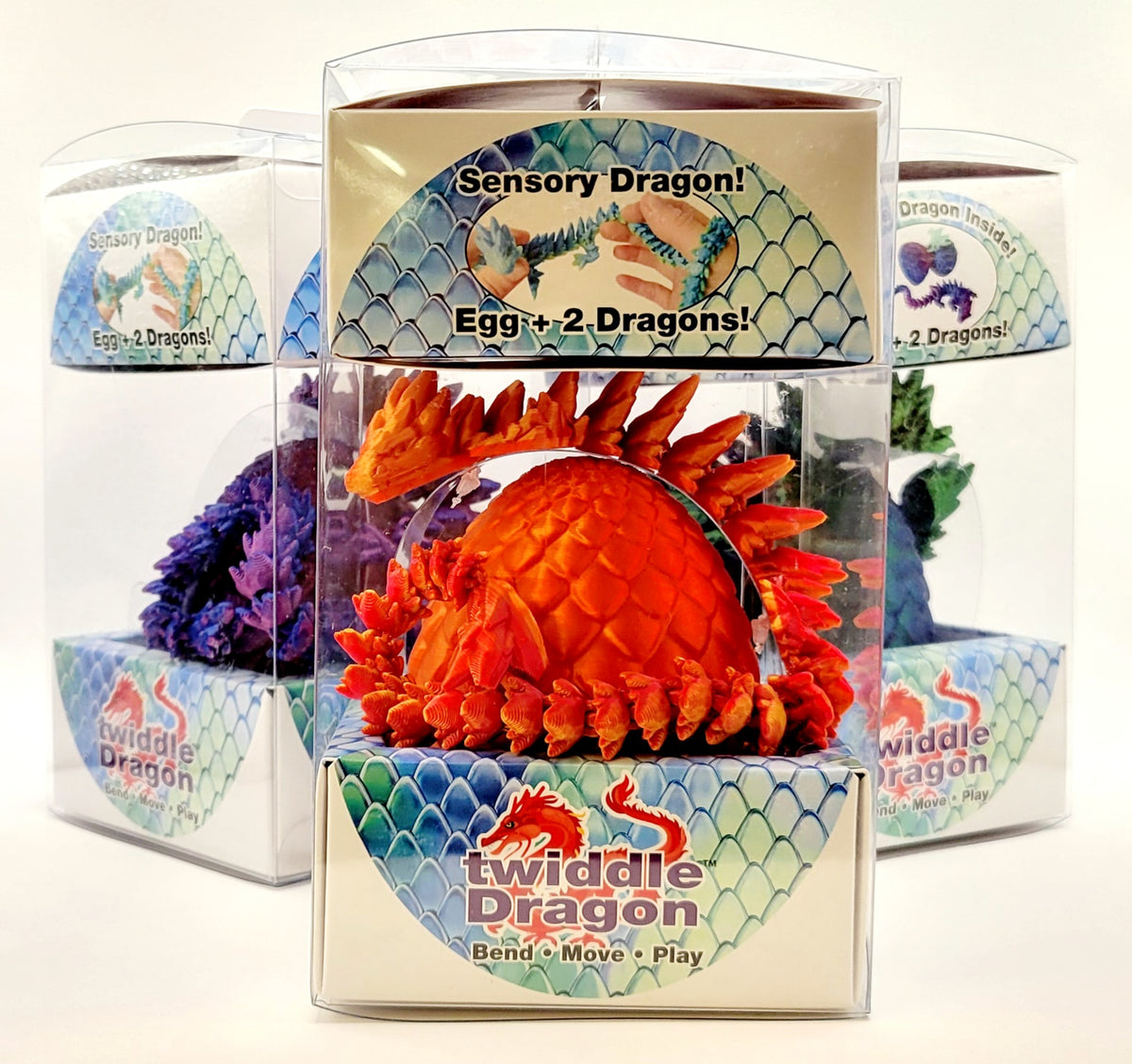 Twiddle Dragon Egg And Sensory Dragons