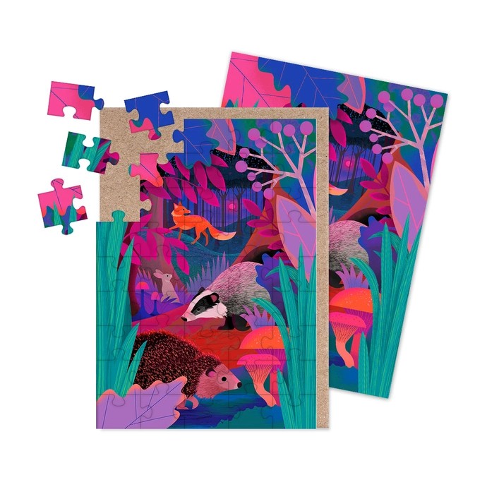 Card UK Mammals Jigsaw