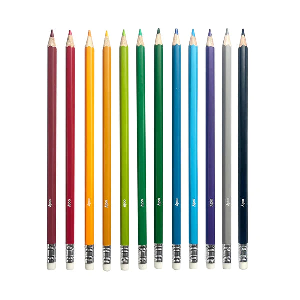 Un-Mistake-Ables 12 Erasable Colored Pencils