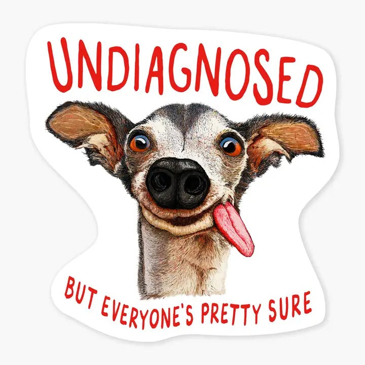 Undiagnosed Dog Sticker