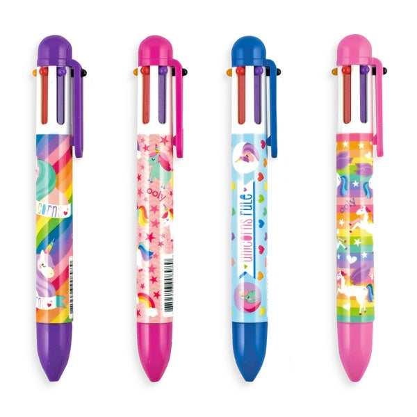 Unique Unicorns 6 Click Pen