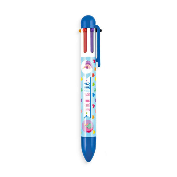 Unique Unicorns 6 Click Pen