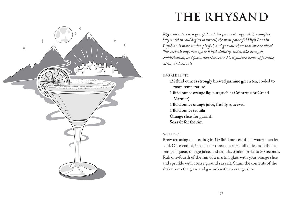 Unofficial A Court Of Thorns And Roses Cocktail Book