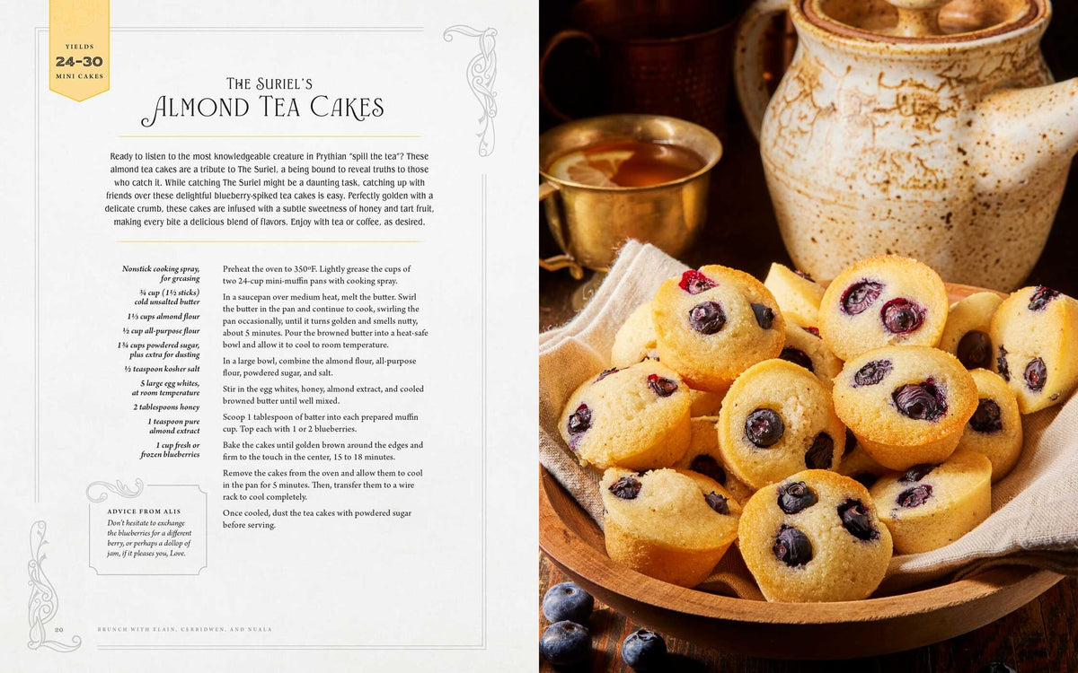 Feast Of Thorns And Roses The Unofficial Cookbook Of A Court Of Thorns And Roses