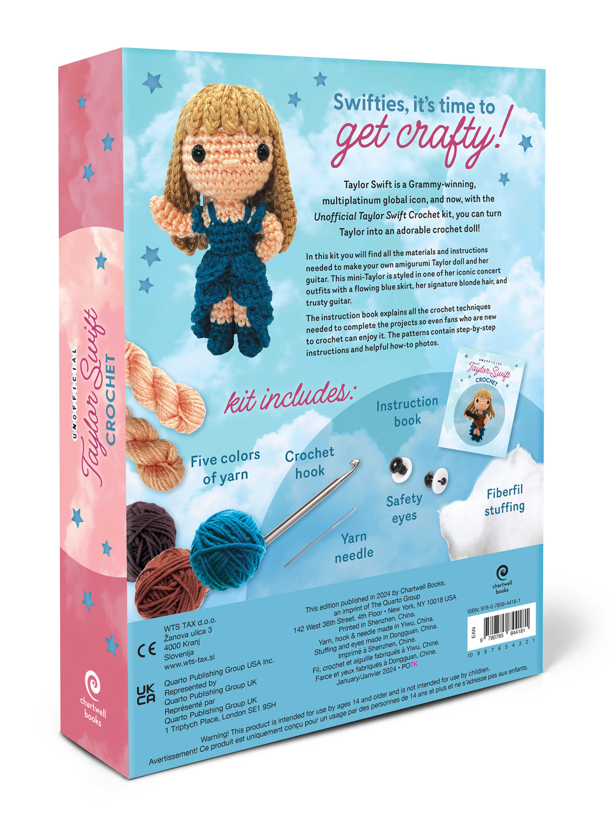 Unofficial Taylor Swift Crochet Kit