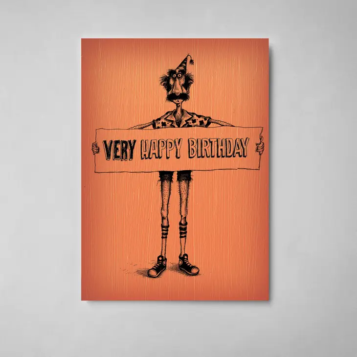Card Very Happy Birthday