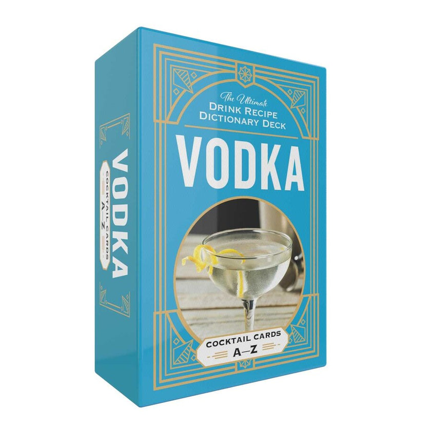 Vodka Drink Recipe Dictionary Deck