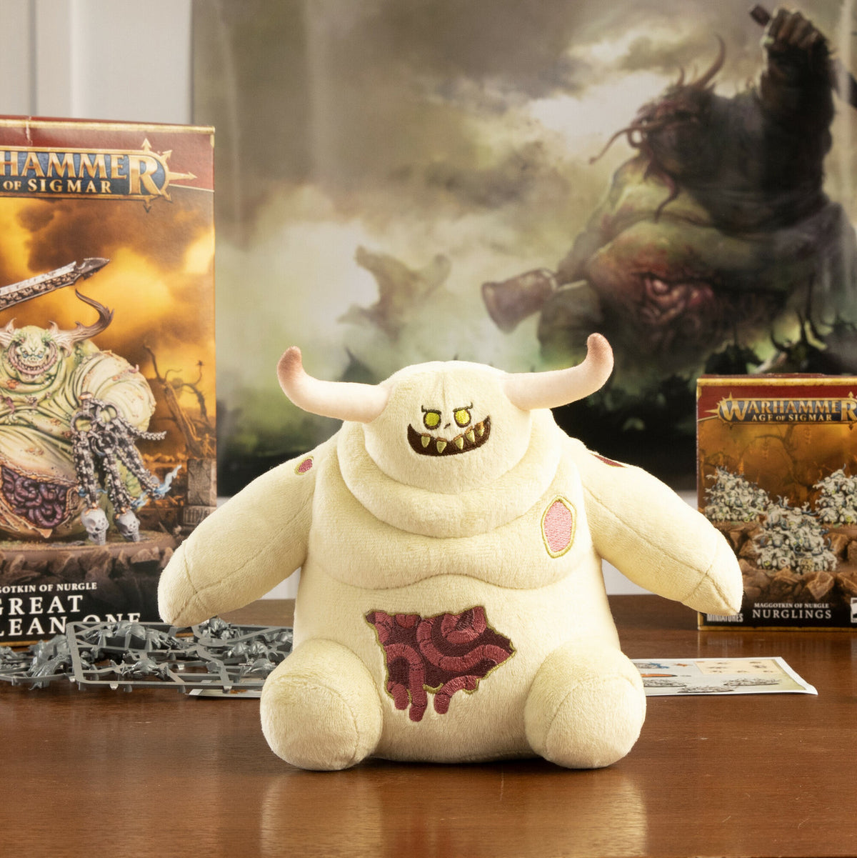 Warhammer Nurgling Plush 7"
