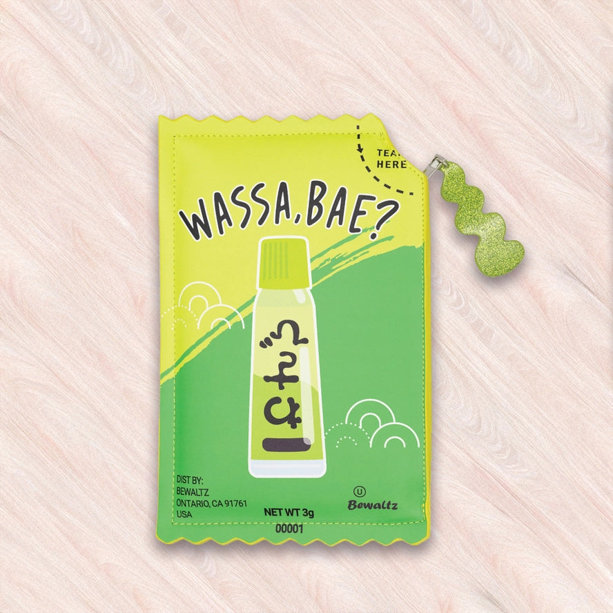 Wasabi Sauce Packet Crossbody Bag