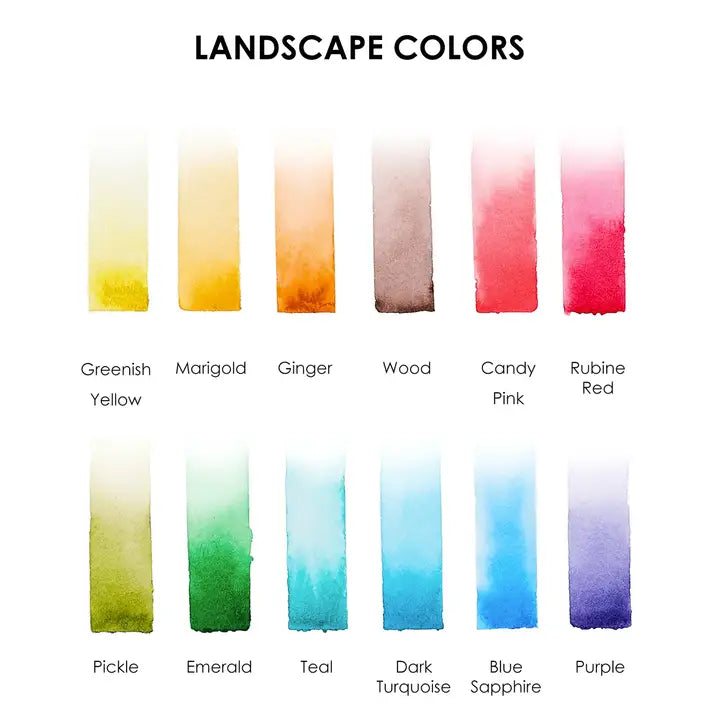 Watercolor Pocket Set Landscape