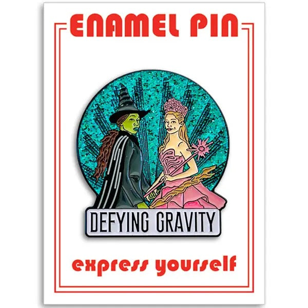 Wicked Defying Gravity Enamel Pin
