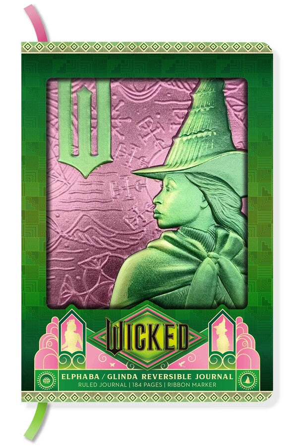 Wicked Elphaba/Glinda Reversible Journal