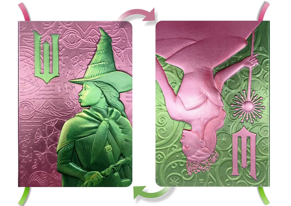 Wicked Elphaba/Glinda Reversible Journal