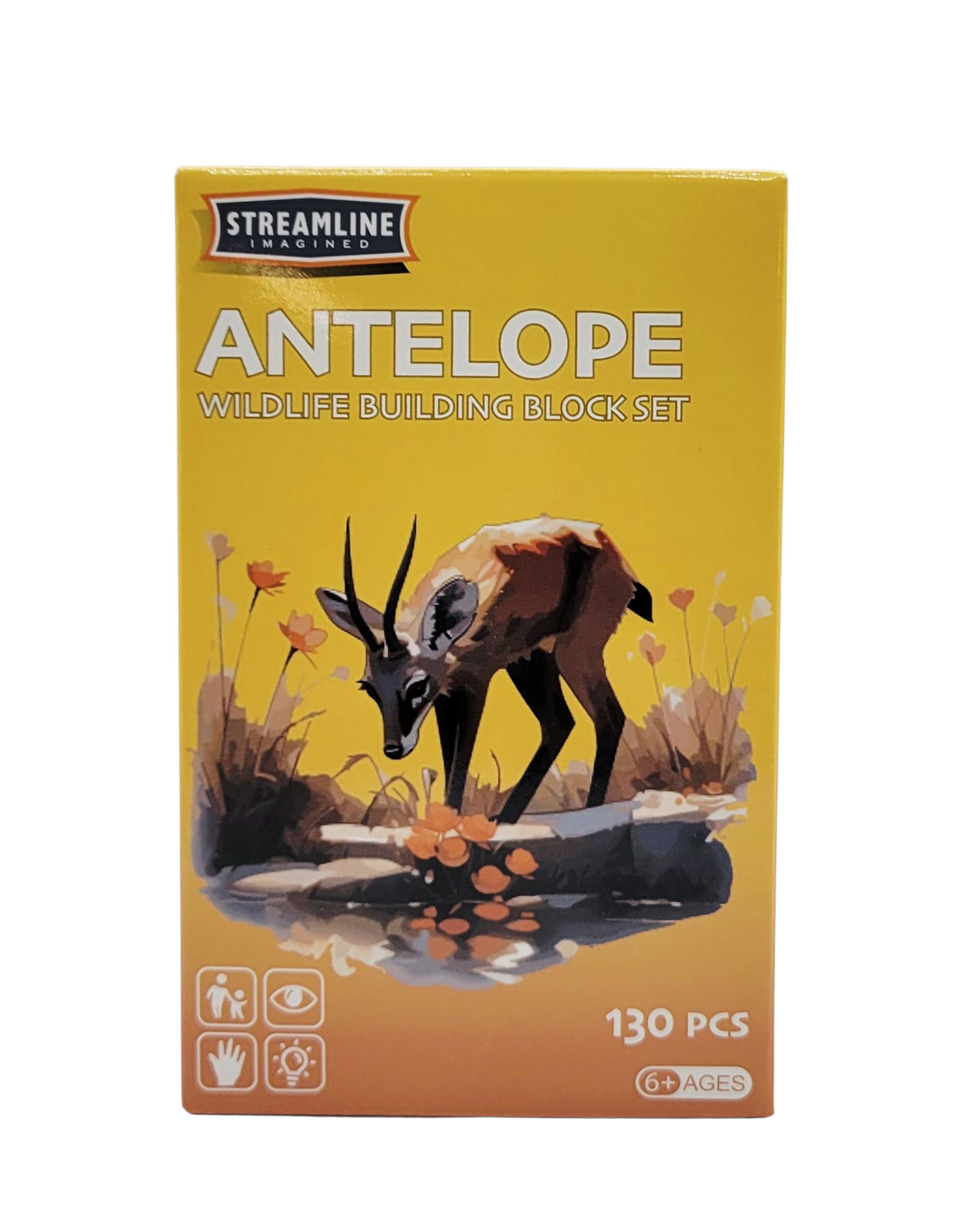 Wildlife Building Block Set Antelope