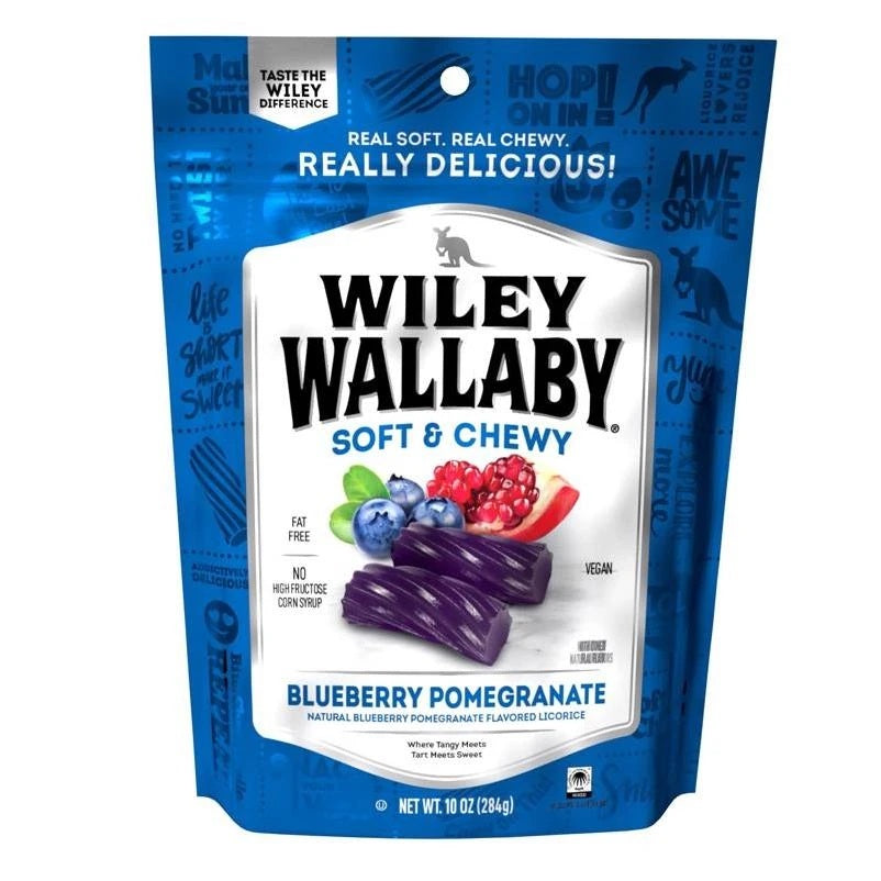 Wiley Wallaby Blueberry Pomegranate Licorice 10 oz