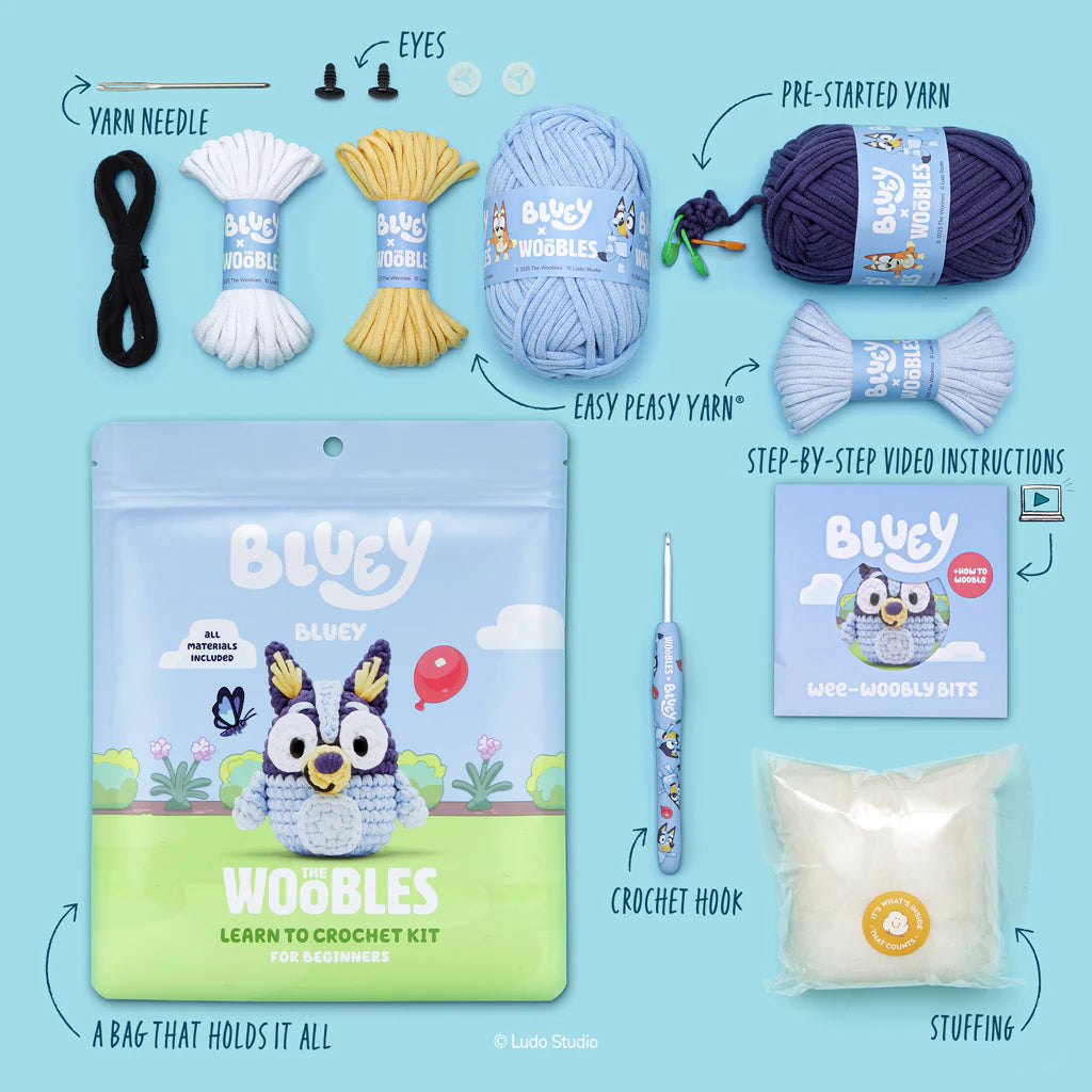 Woobles Bluey Crochet Kit