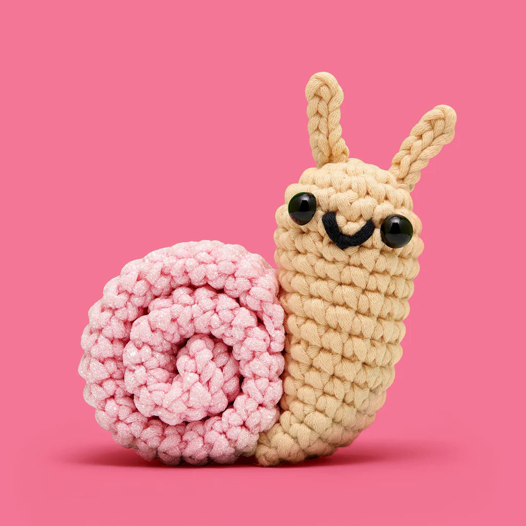 Woobles Mimi The Snail Beginner Crochet Kit