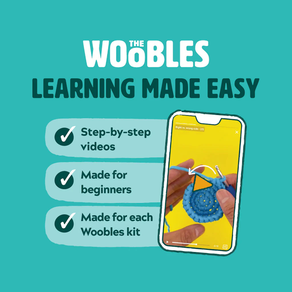 Woobles Rainbow Disco Fred The Dino
