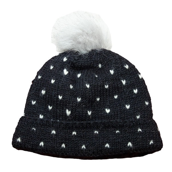 Wool Hat Swiss Dot 21.99 Black