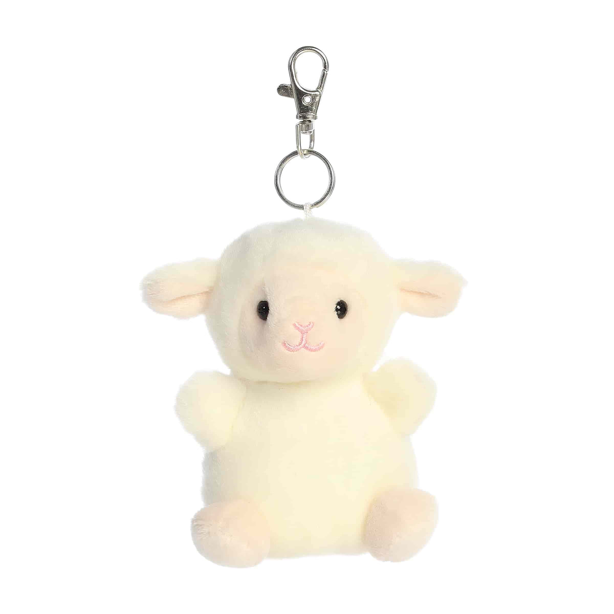 Woolly Lamb Clip-On Palm Pals Plush  4"