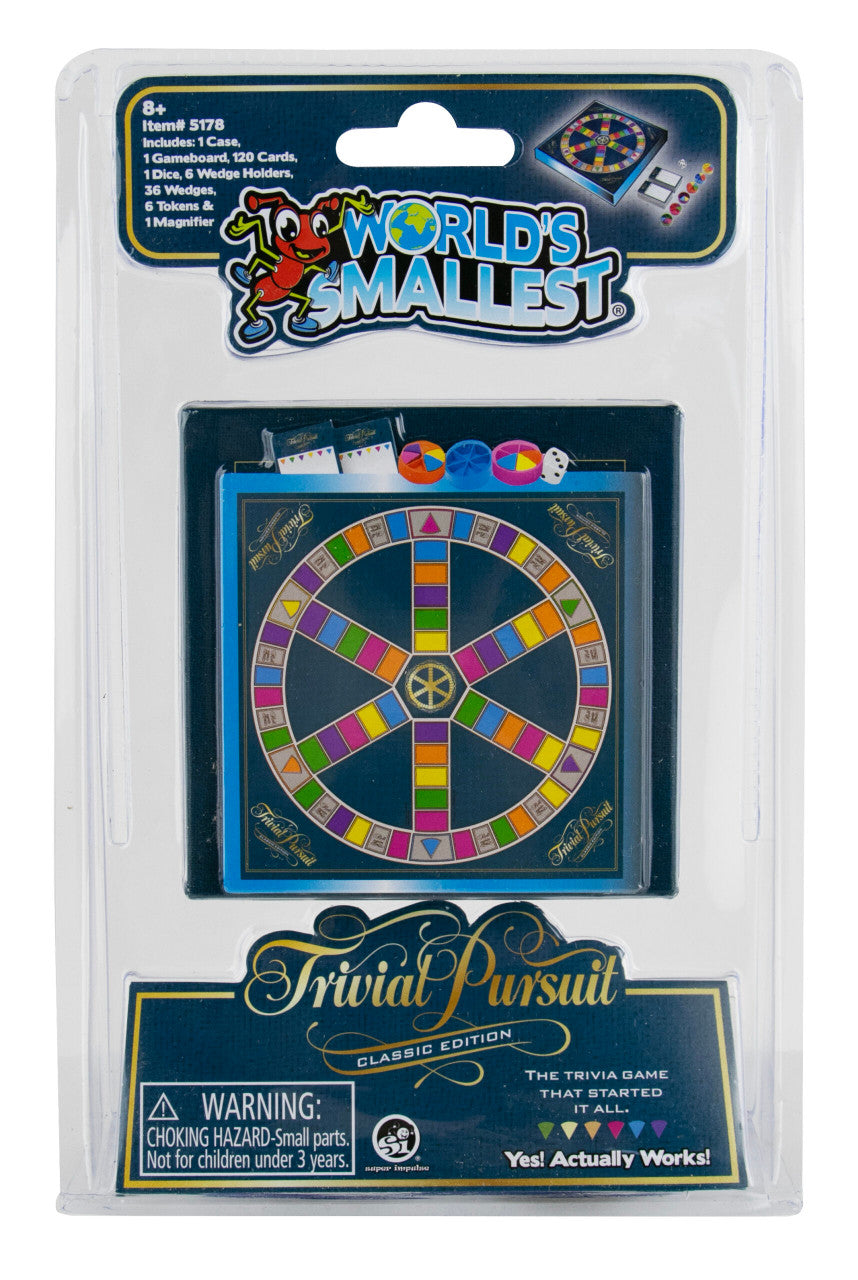 World's Smallest Trivial Pursuit Game