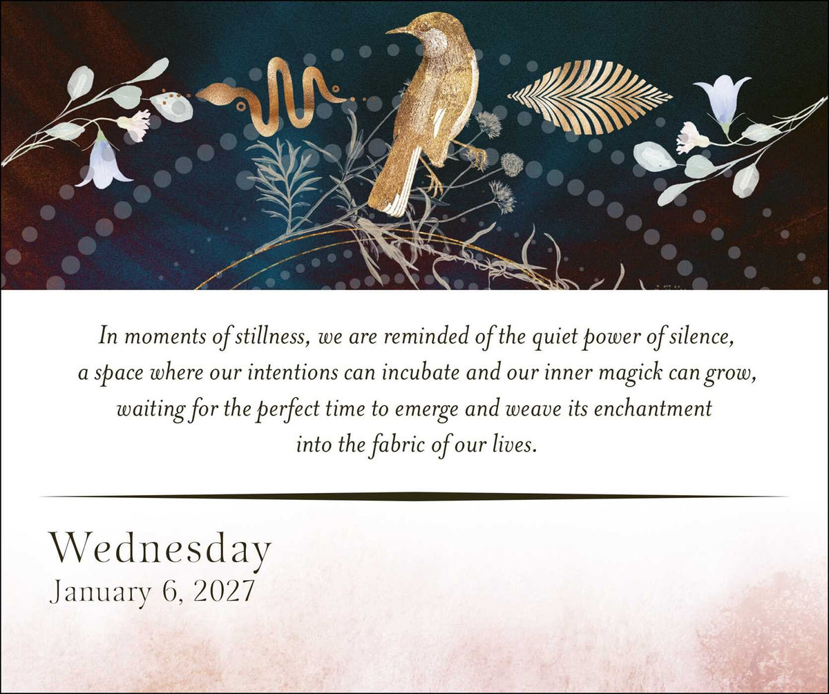 Year Of The Witch 2027 Desktop Calendar