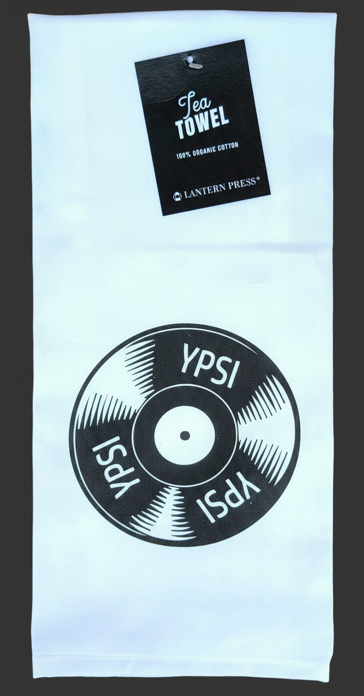 Ypsi Vinyl Dish Towel