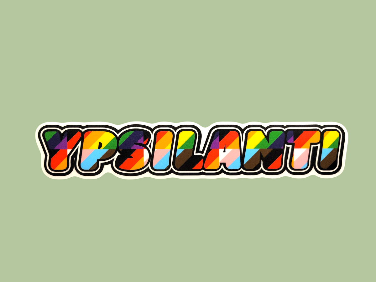 Ypsilanti Bubble Pride Vinyl Sticker