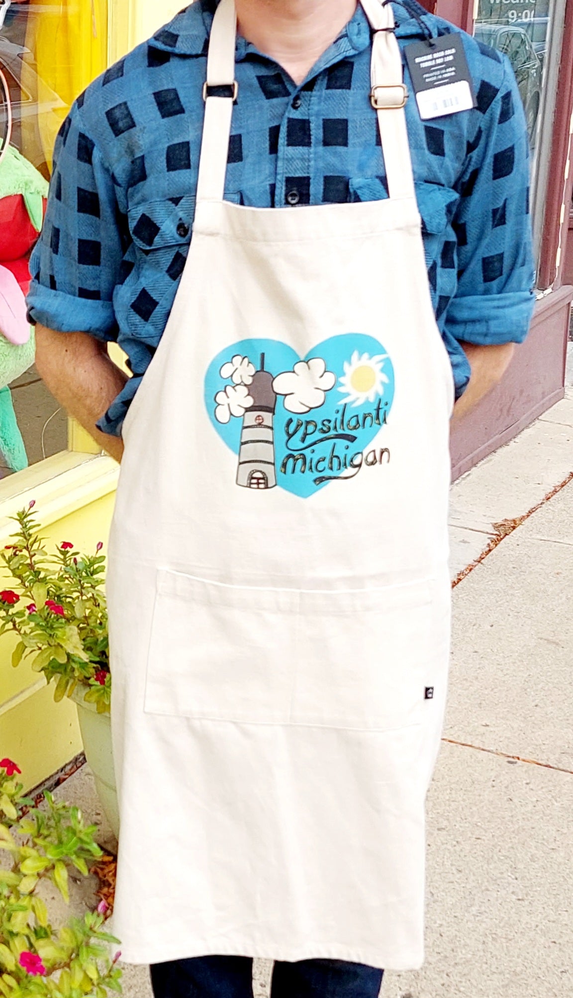 Ypsilanti Cartoon Apron