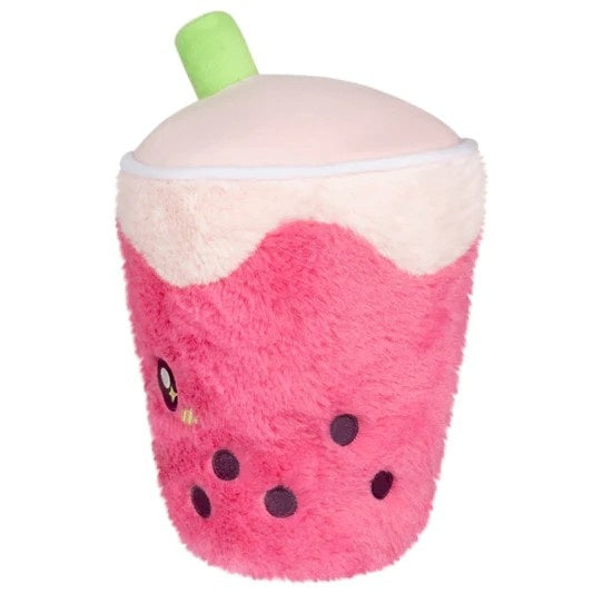 Strawberry Bubble Tea Plush Snugglemi Snackers 5"