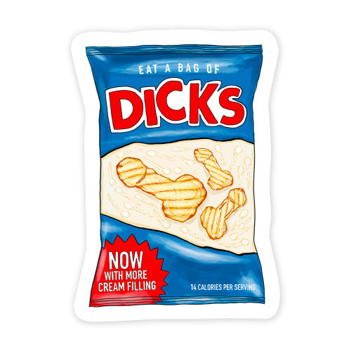 Eat A Bag Of Dicks Sticker