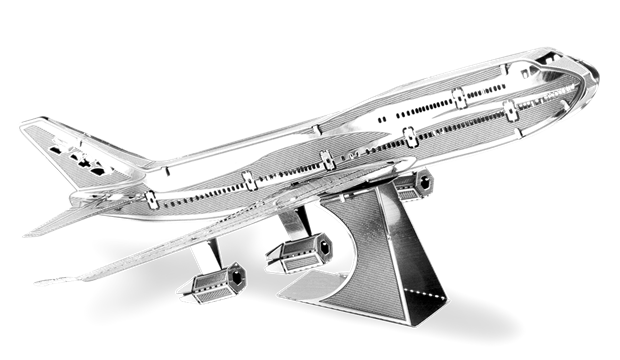 Boeing 747 Plane Metal Model