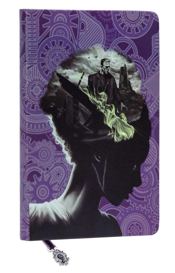 Bride Of Frankenstein Glow In The Dark Hard Cover Journal