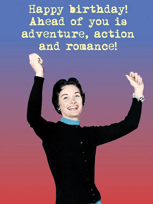 Card Adventure Action Romance Birthday