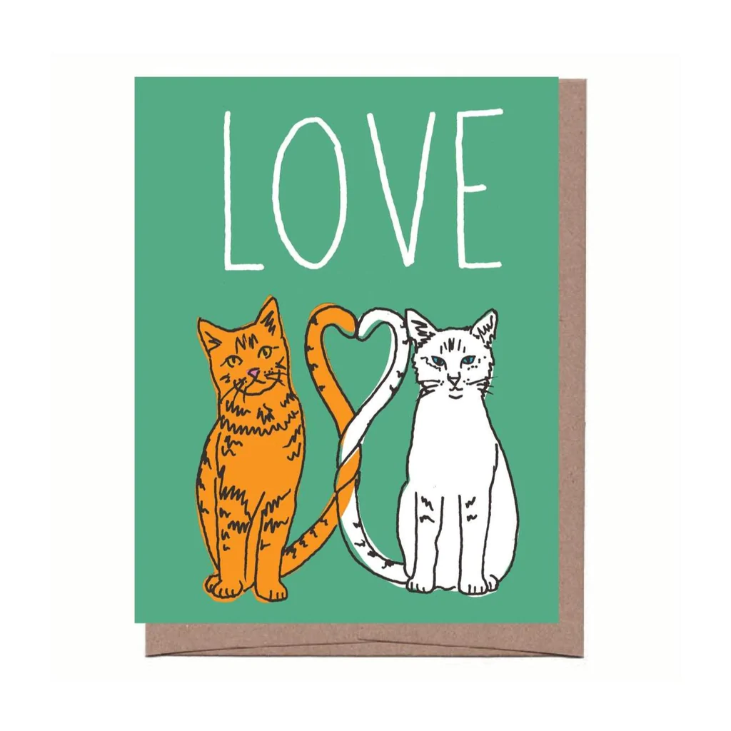 Card Love Cats