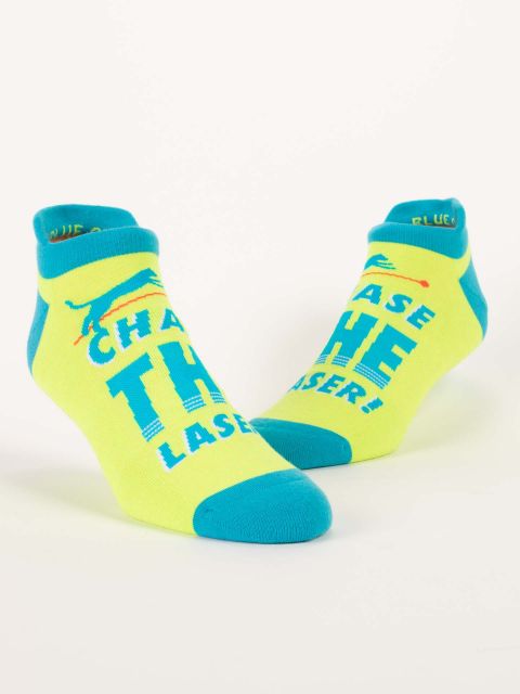 Chase The Laser Cat Sneaker Socks Small