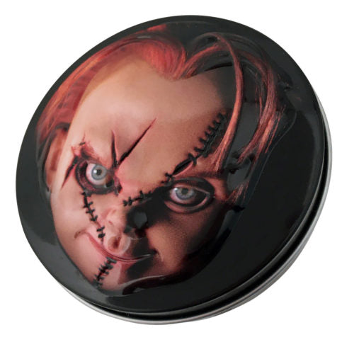 Chucky Knives Cherry Sours Candy Tin