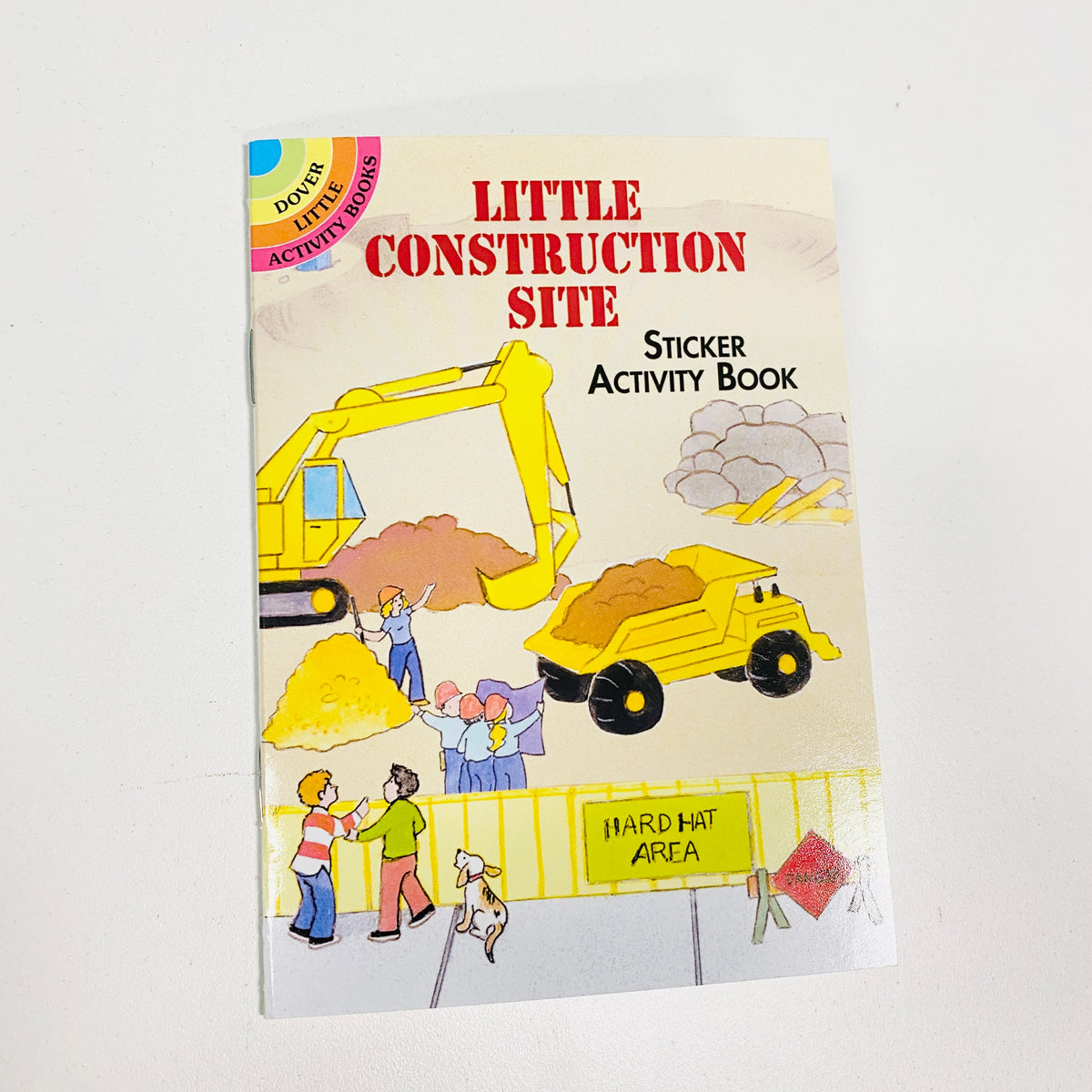 Little Construction Site Sticker Activity Book