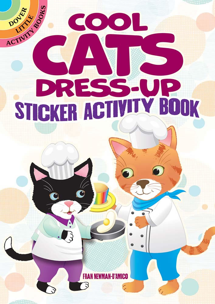 Cool Cats Dress Up Sticker Activity Book