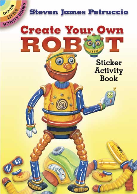 Create Your Own Robot Sticker Activity Book