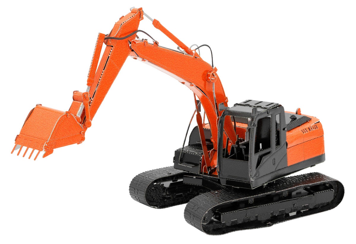 Excavator Metal Model