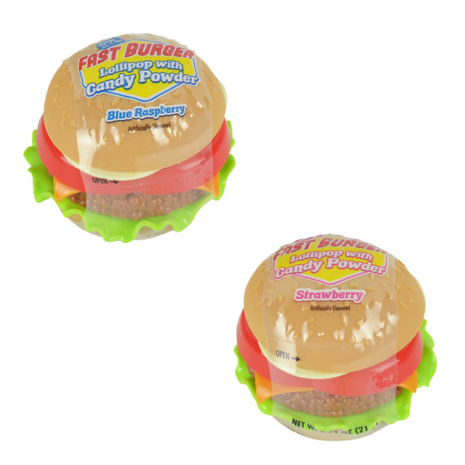 Fast Burger Lollipop