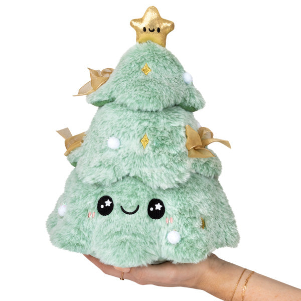 Flocked Christmas Tree Plush 17"