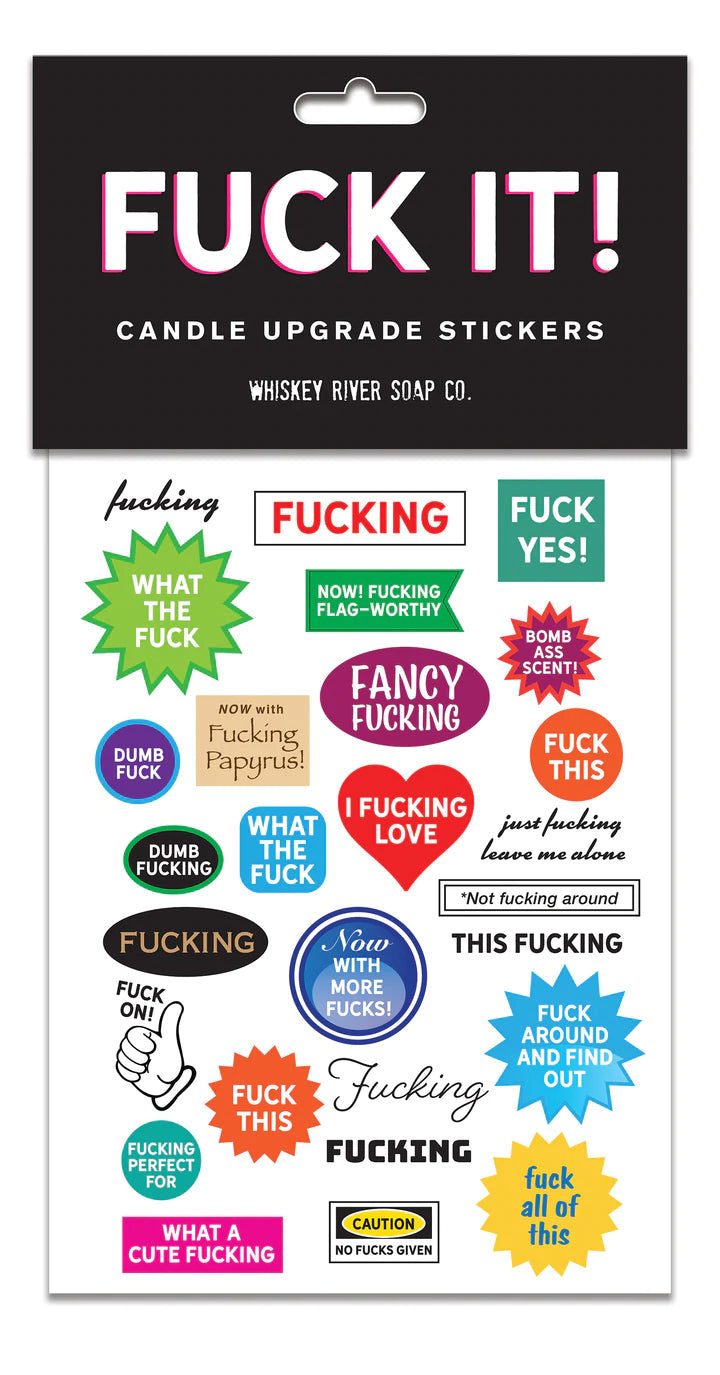 Fuck It Sticker Set