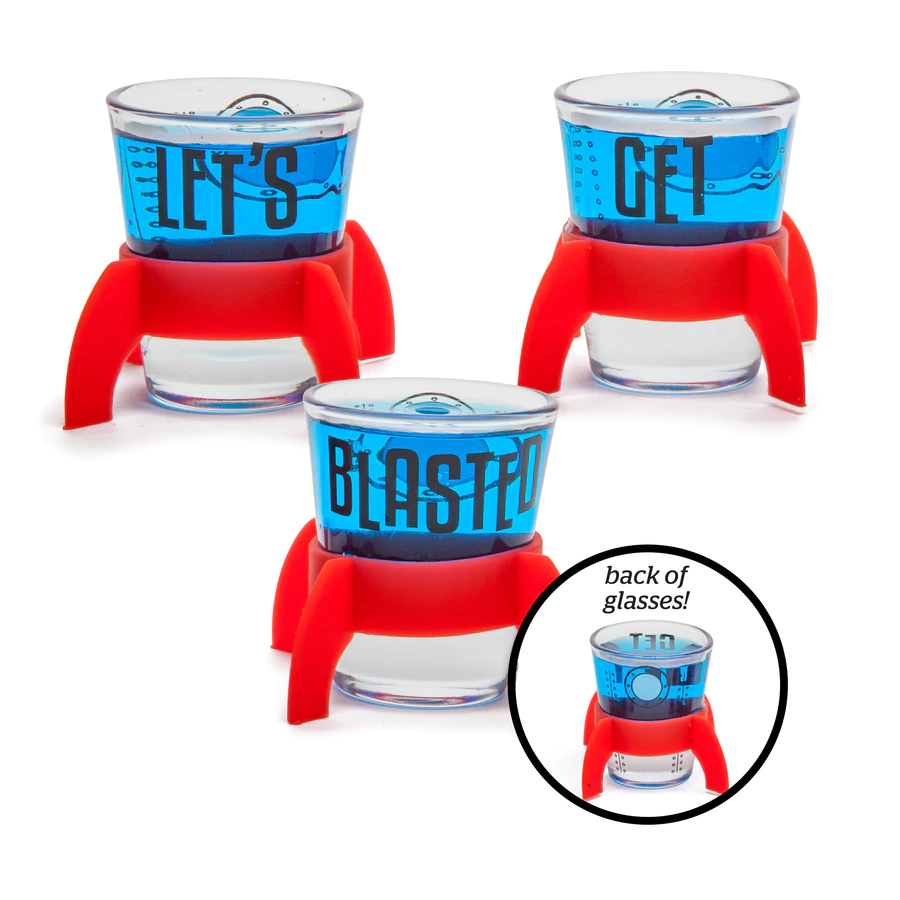 Get Blasted Shot Glass Set